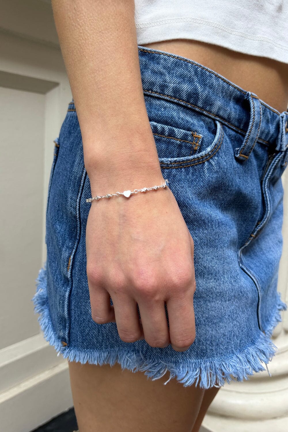 Heart Bracelet | Silver