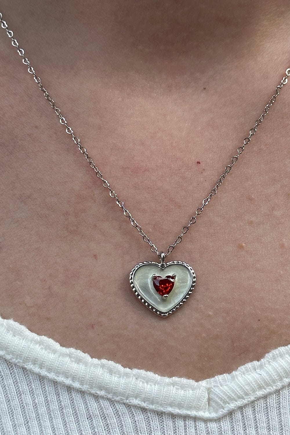 Brandy Melville Love & Hearts Necklaces | Mercari