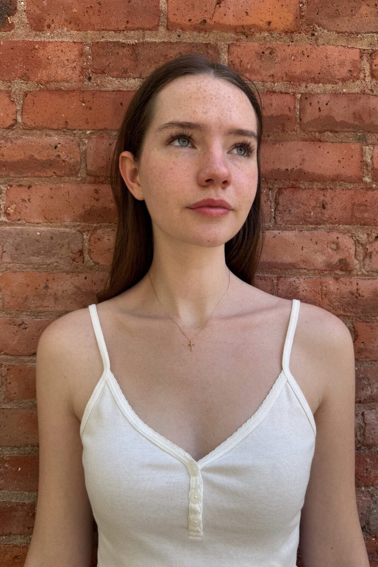 Cross Necklace | Gold