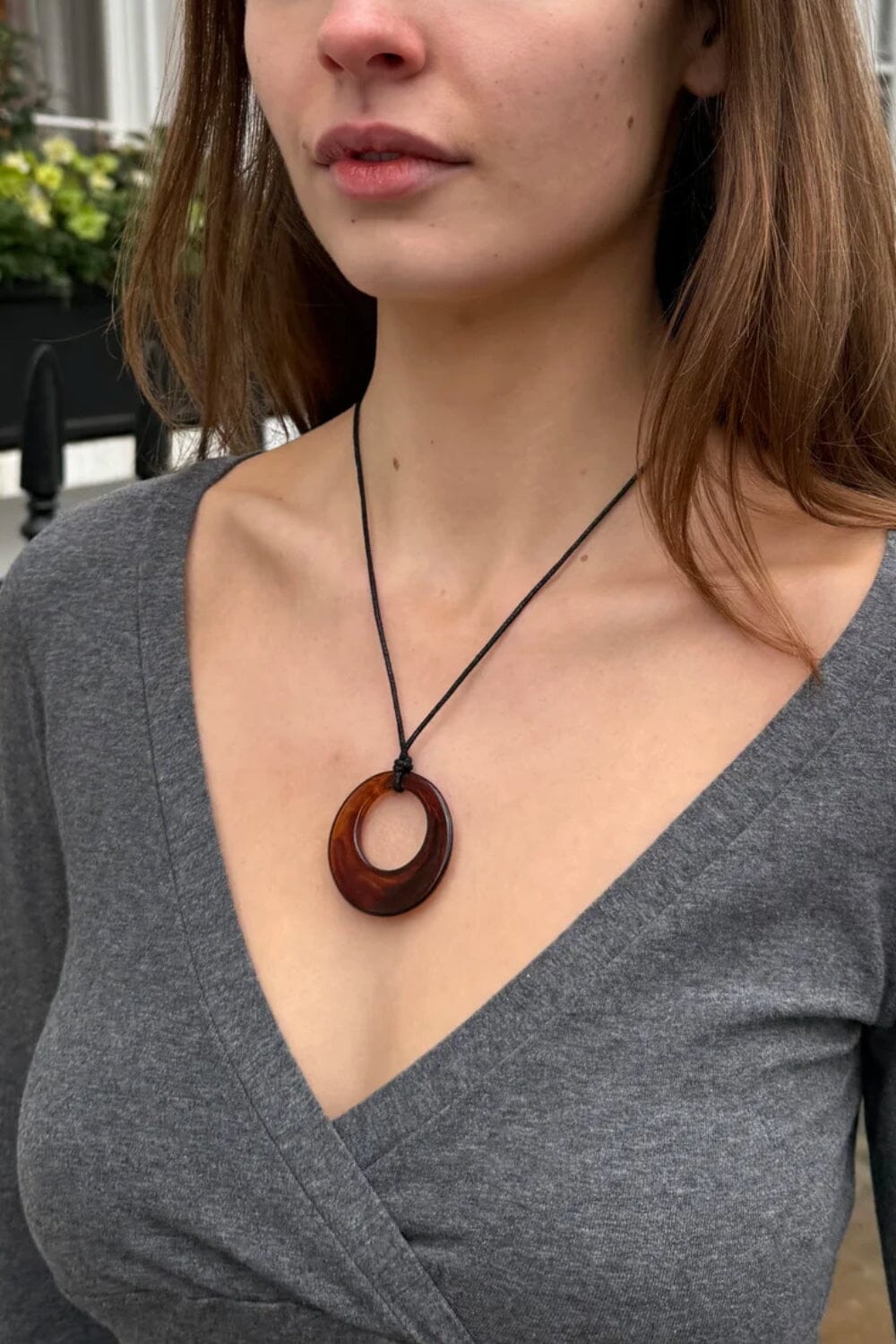 Rope Necklace | Black