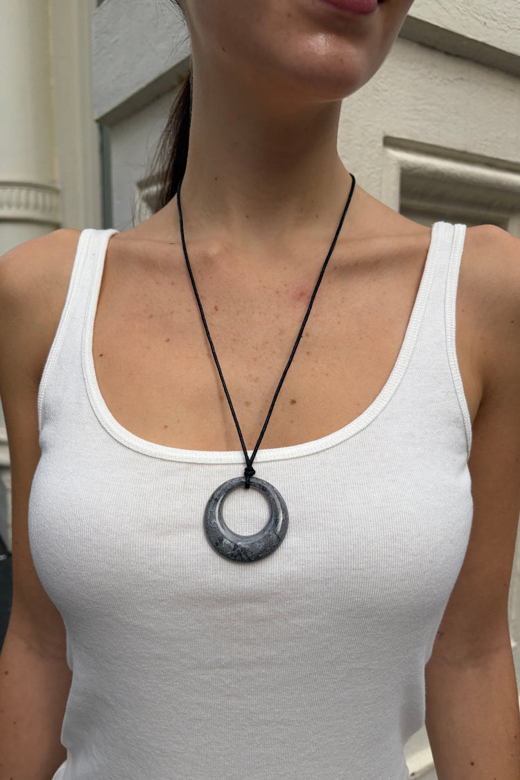 Rope Necklace | Black