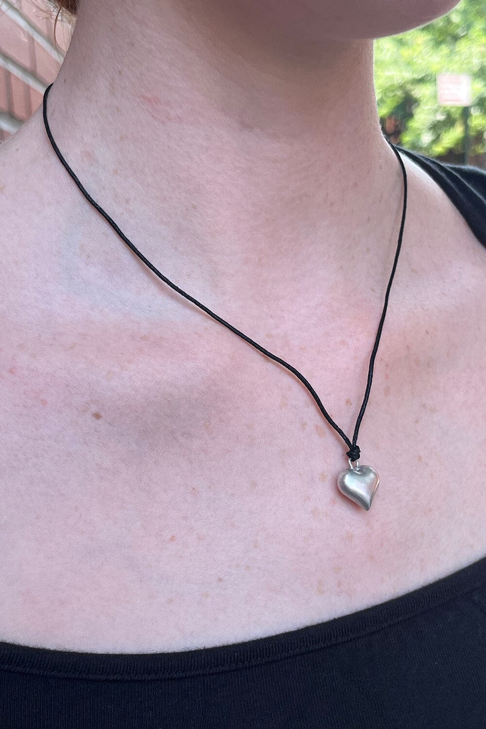 Heart Pendant Necklace – Brandy Melville Australia
