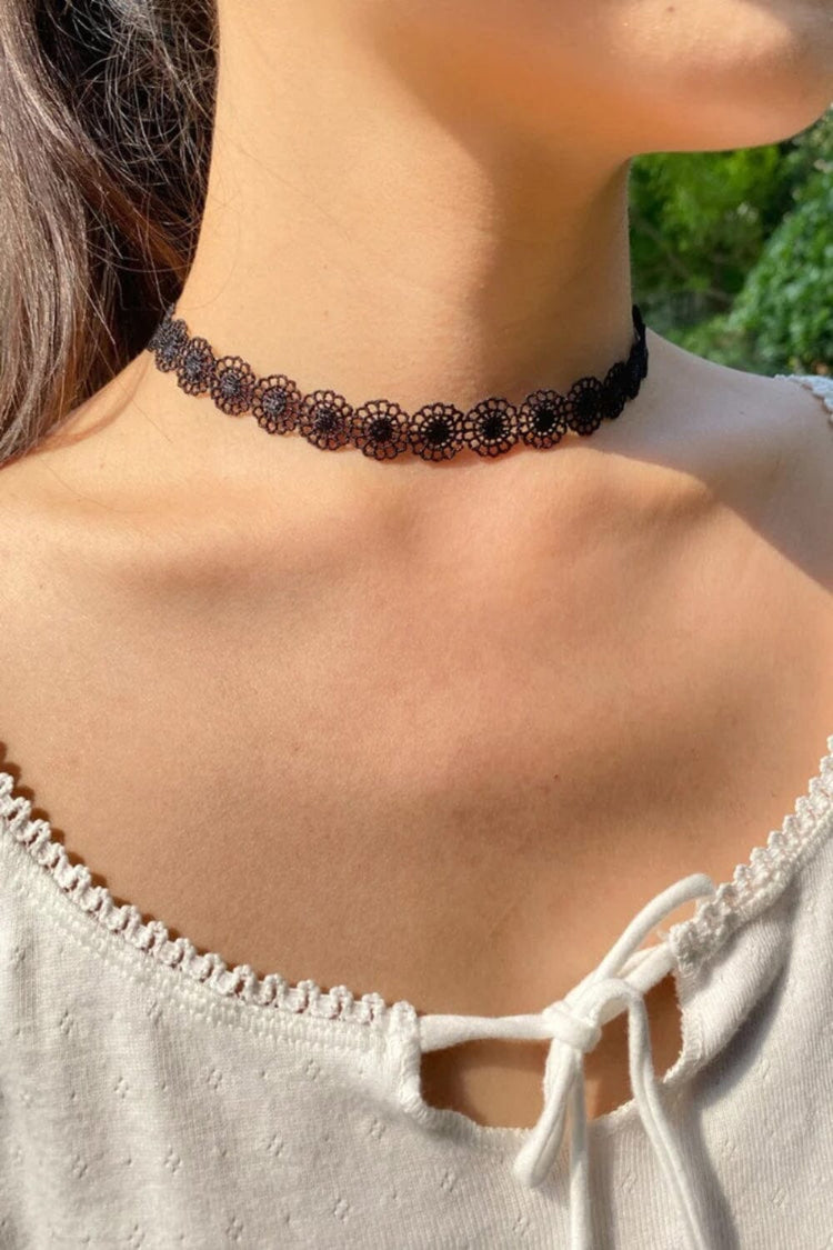 Lace Choker | Black