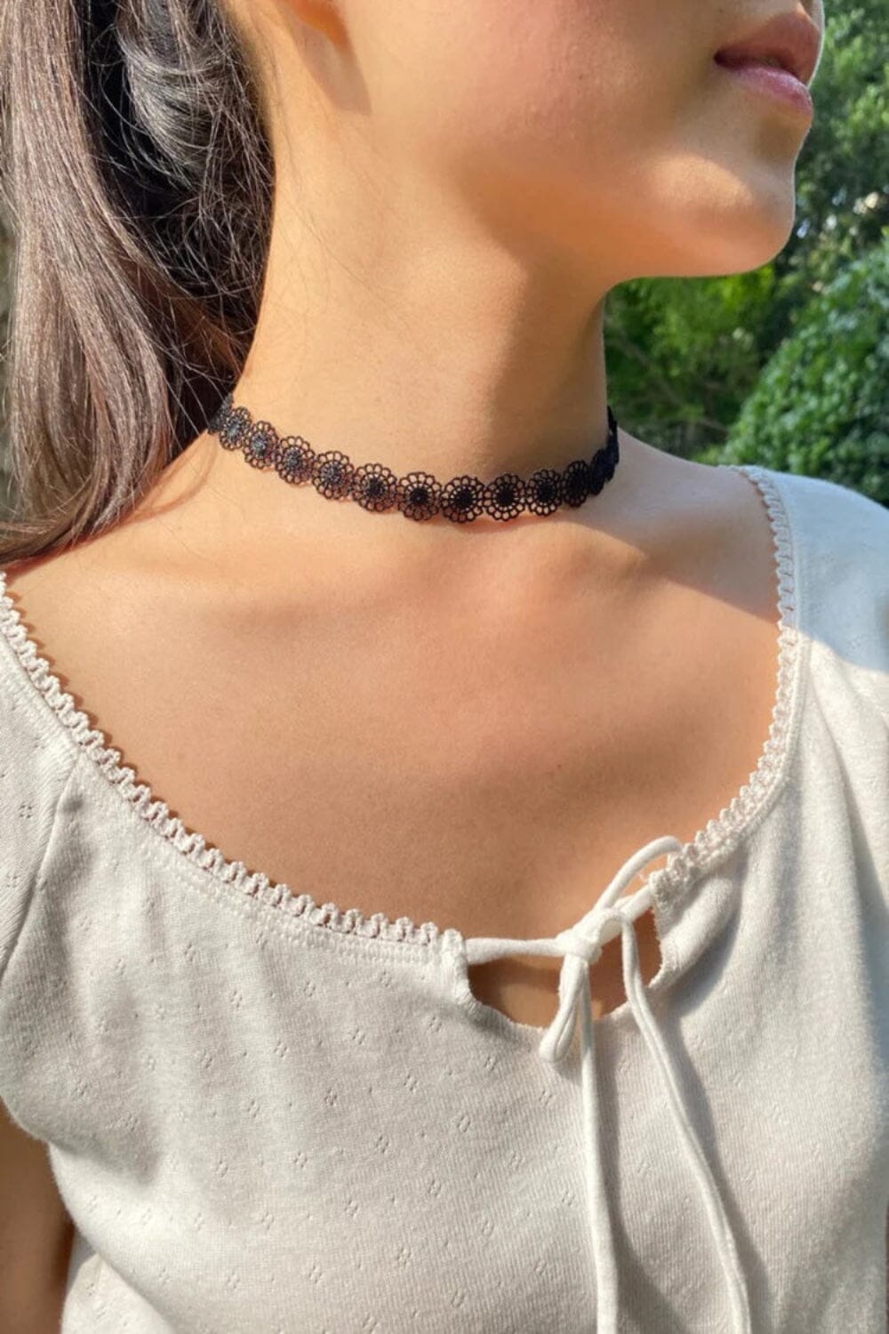Lace Choker | Black