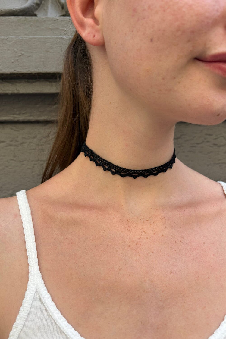 Lace Choker Necklace – Brandy Melville