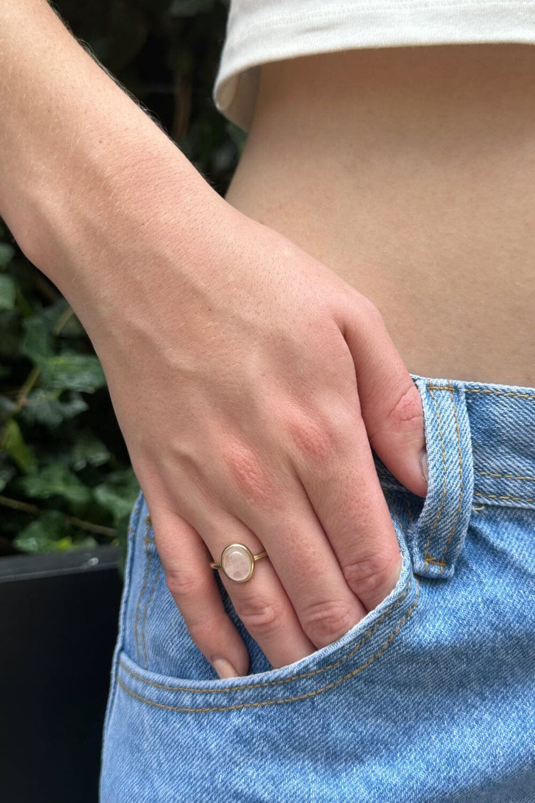 Stone Ring | Ivory