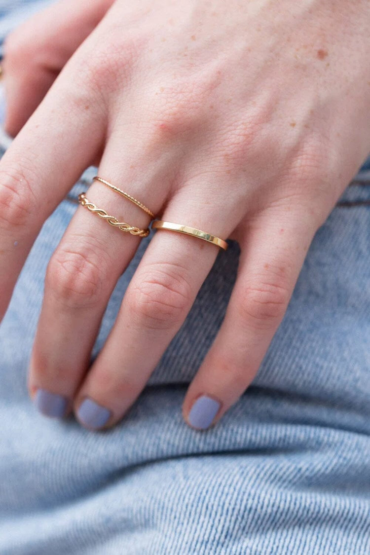 Stacker Rings | Gold