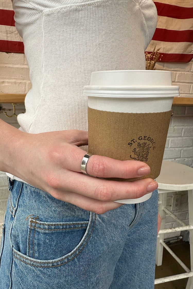 Adjustable Ring | Silver