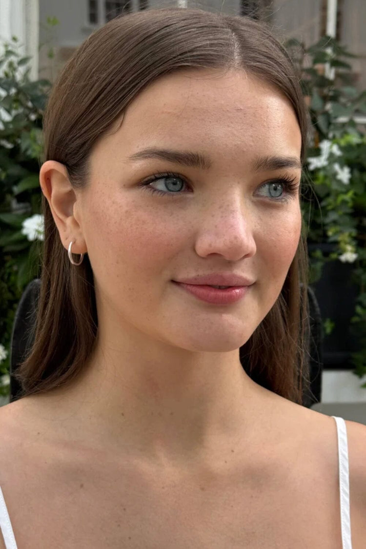 Sterling Silver Hoop Earrings | Silver