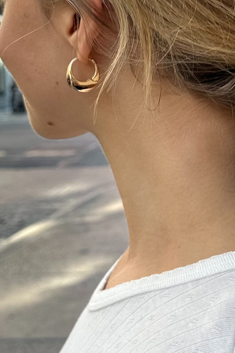 Chunky Earrings | Gold