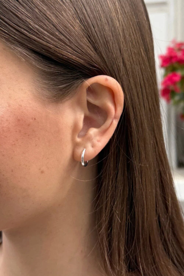 Mini Hoops | Silver