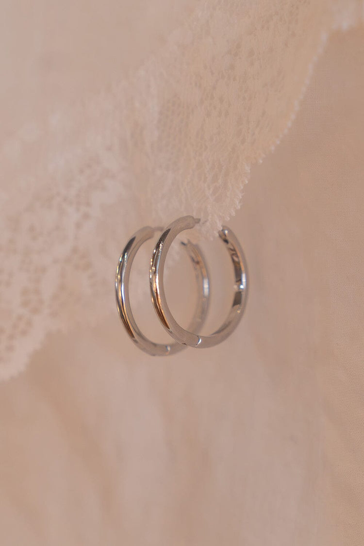 Hoop Earrings | Silver