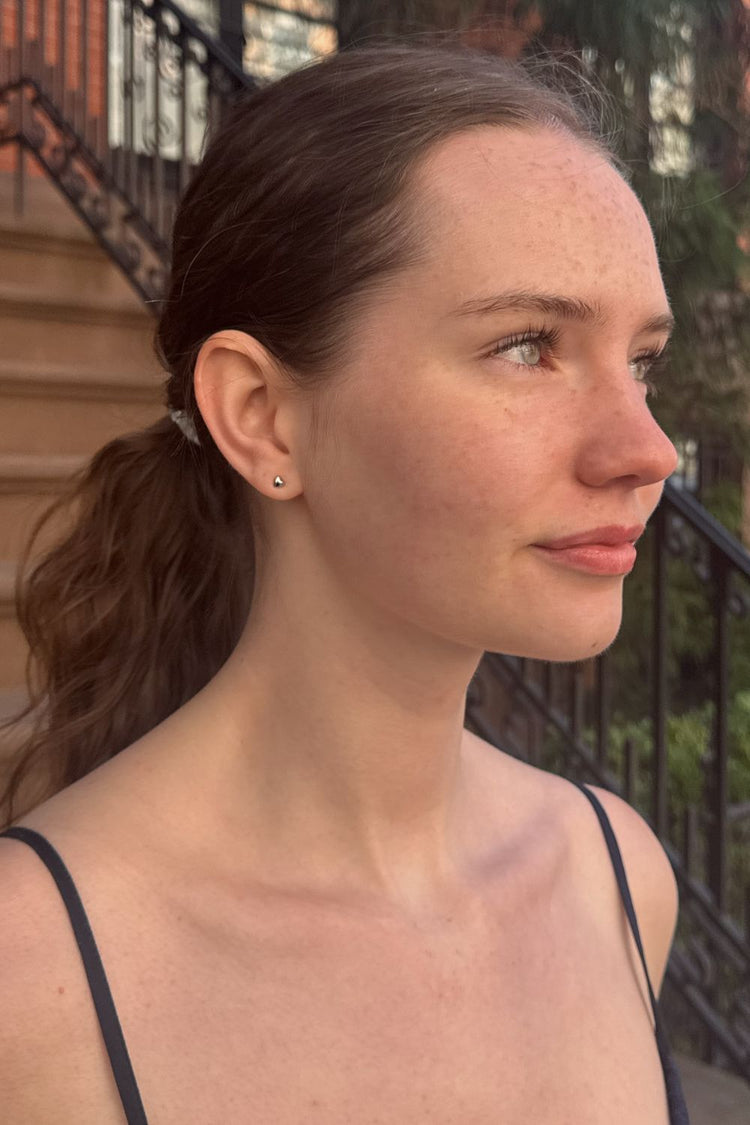 Heart Earrings | Silver
