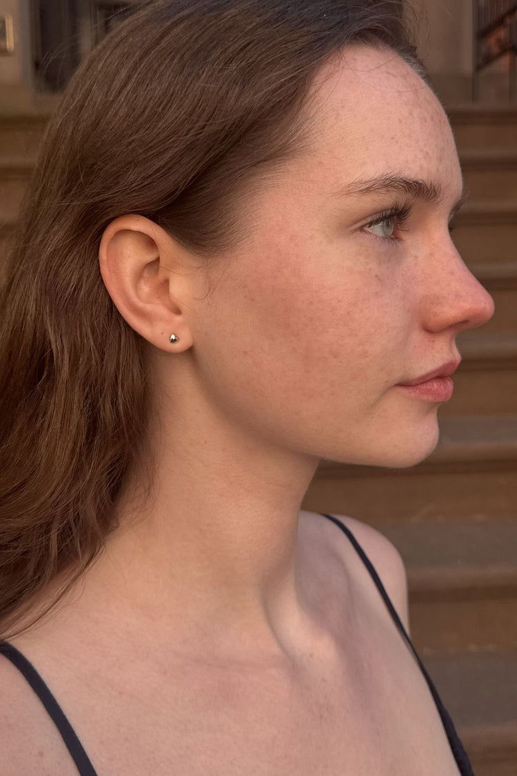 Heart Earrings | Silver