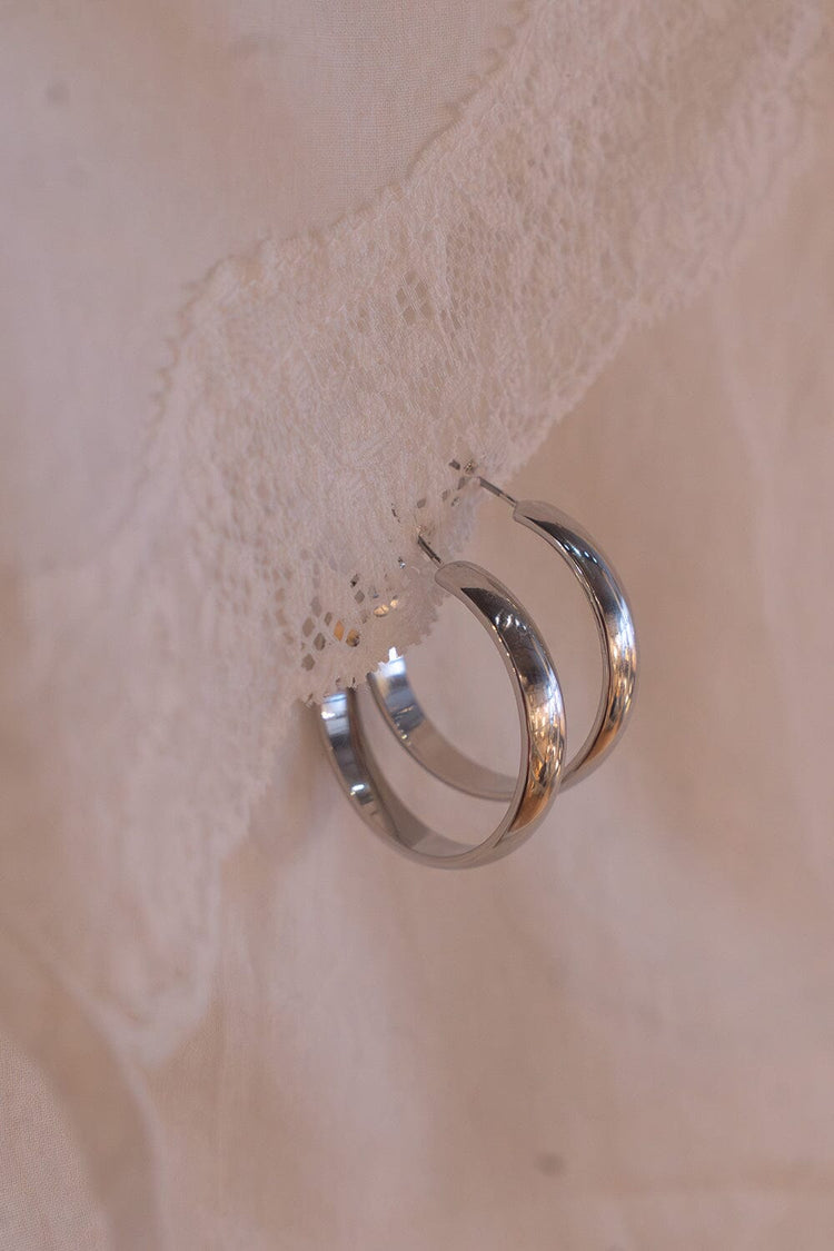 Hoop Earrings | Silver