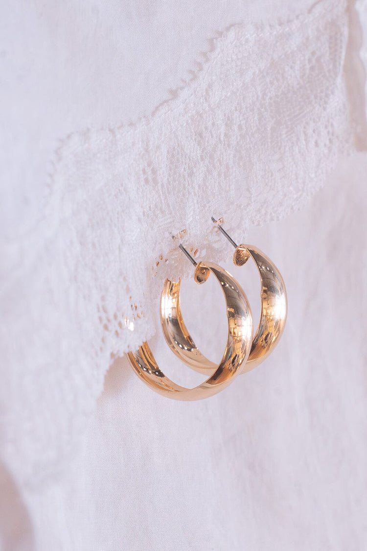 Hoop Earrings | Gold