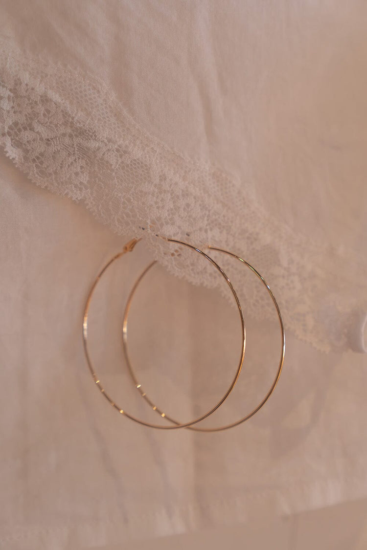 Hoop Earrings | Gold