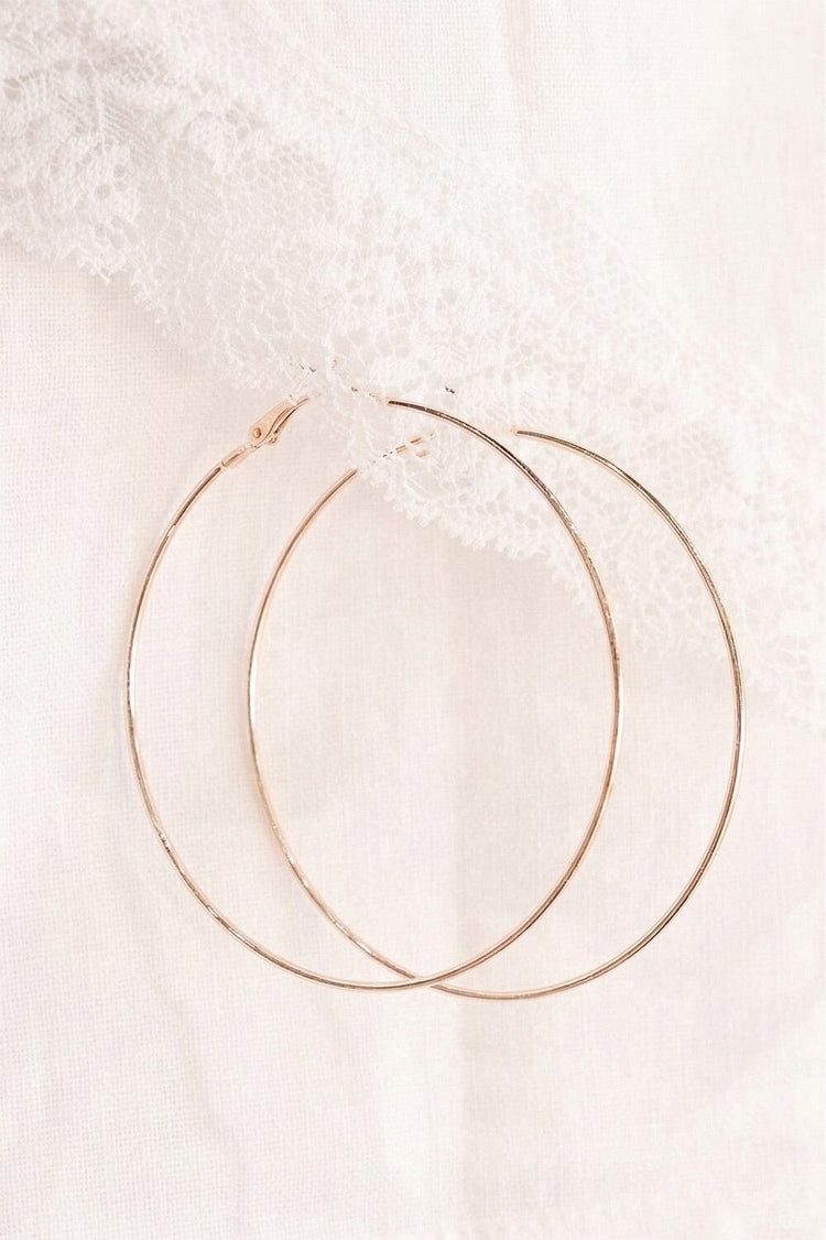 Hoop Earrings | Gold