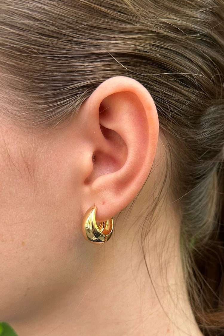 Hoop Earrings | Gold