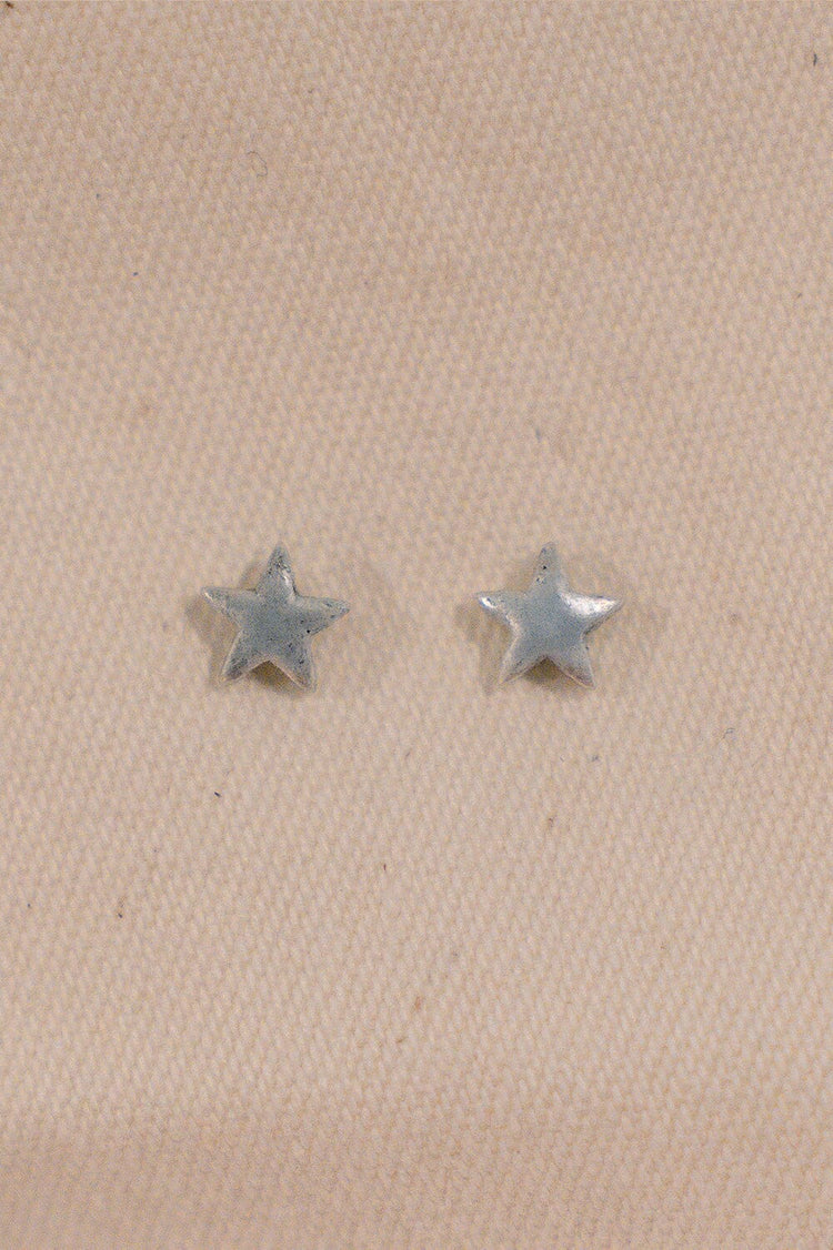 Star Earrings | Silver