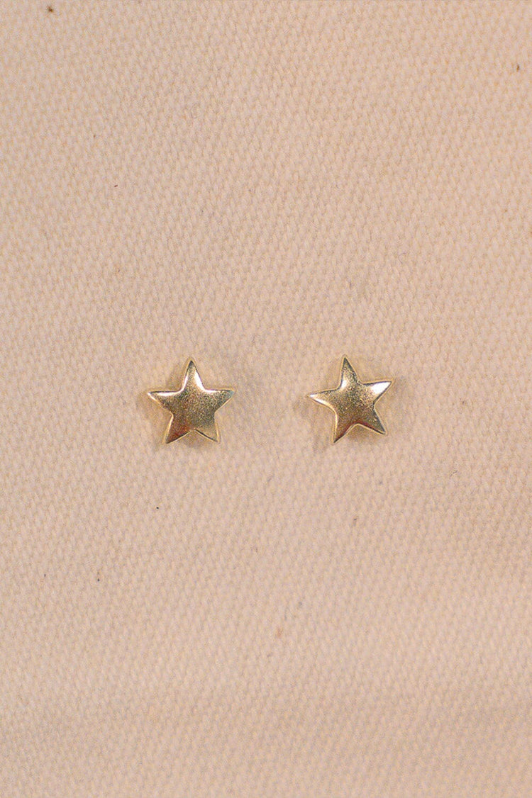 Star Earrings | Gold