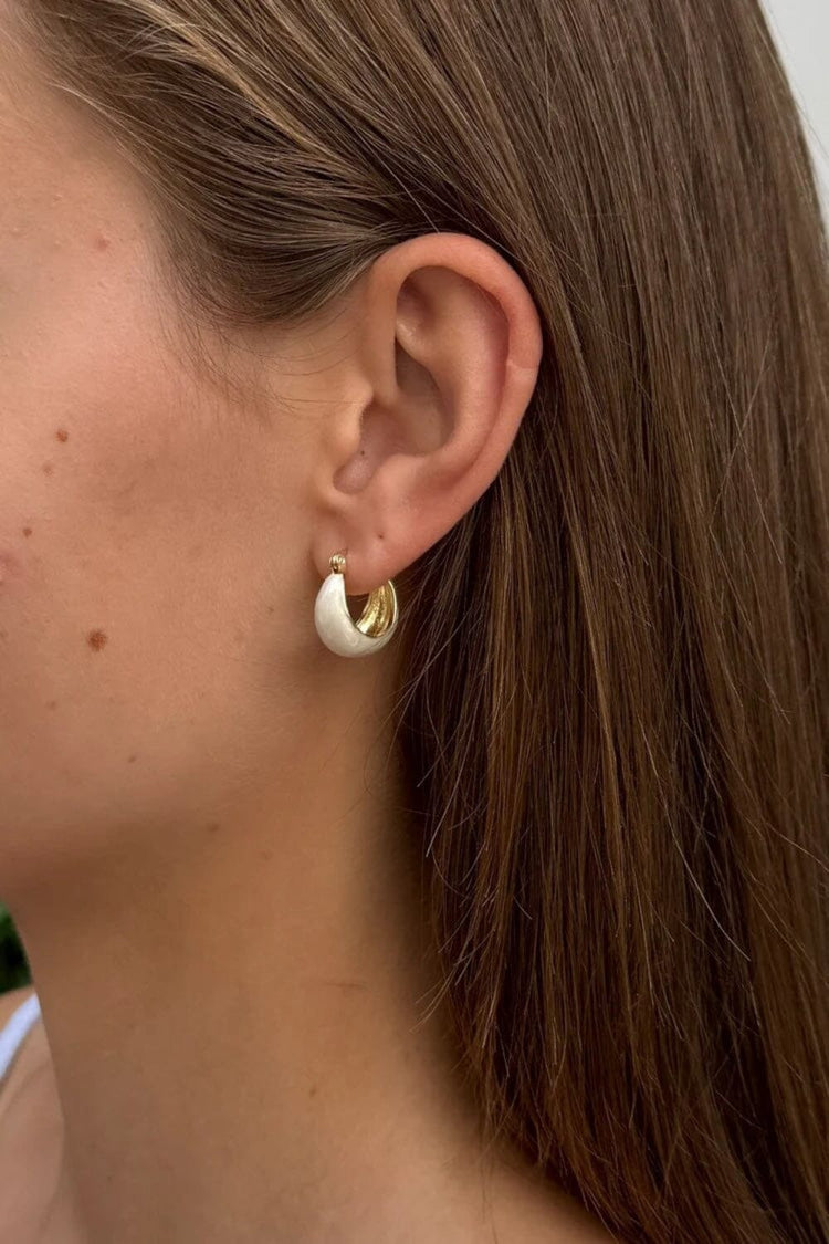 Chunky Earrings | Gold