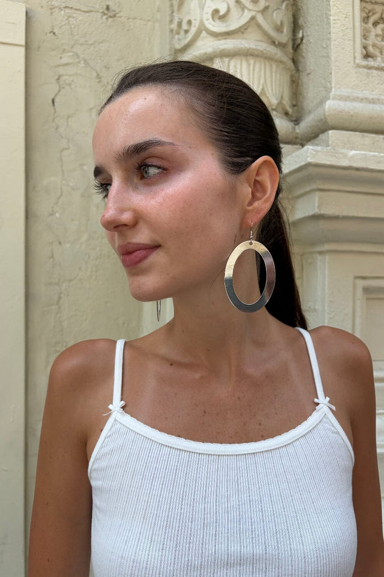 Hoop Earrings | Silver