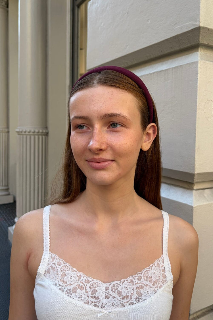 Solid Headband | Plum