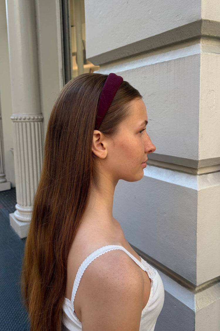 Solid Headband | Plum