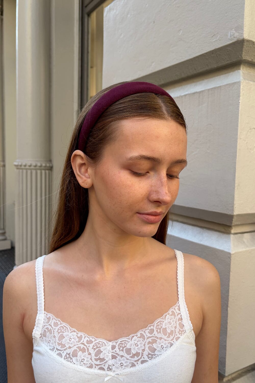 Solid Headband | Plum