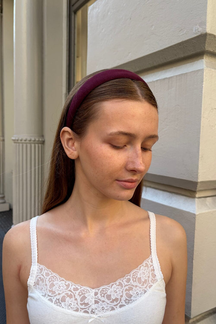 Solid Headband | Plum
