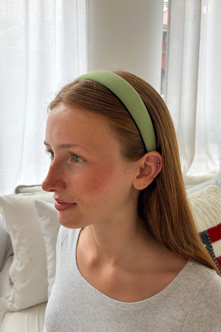 Solid Headband | Light Olive Green