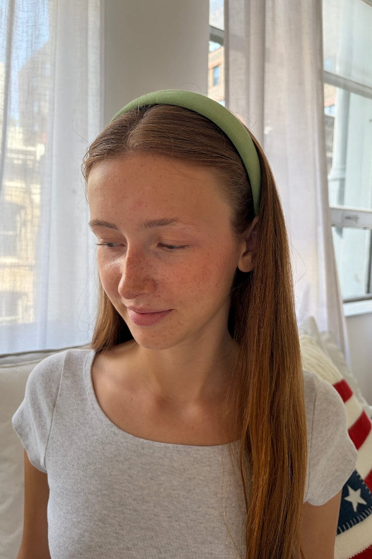 Solid Headband | Light Olive Green