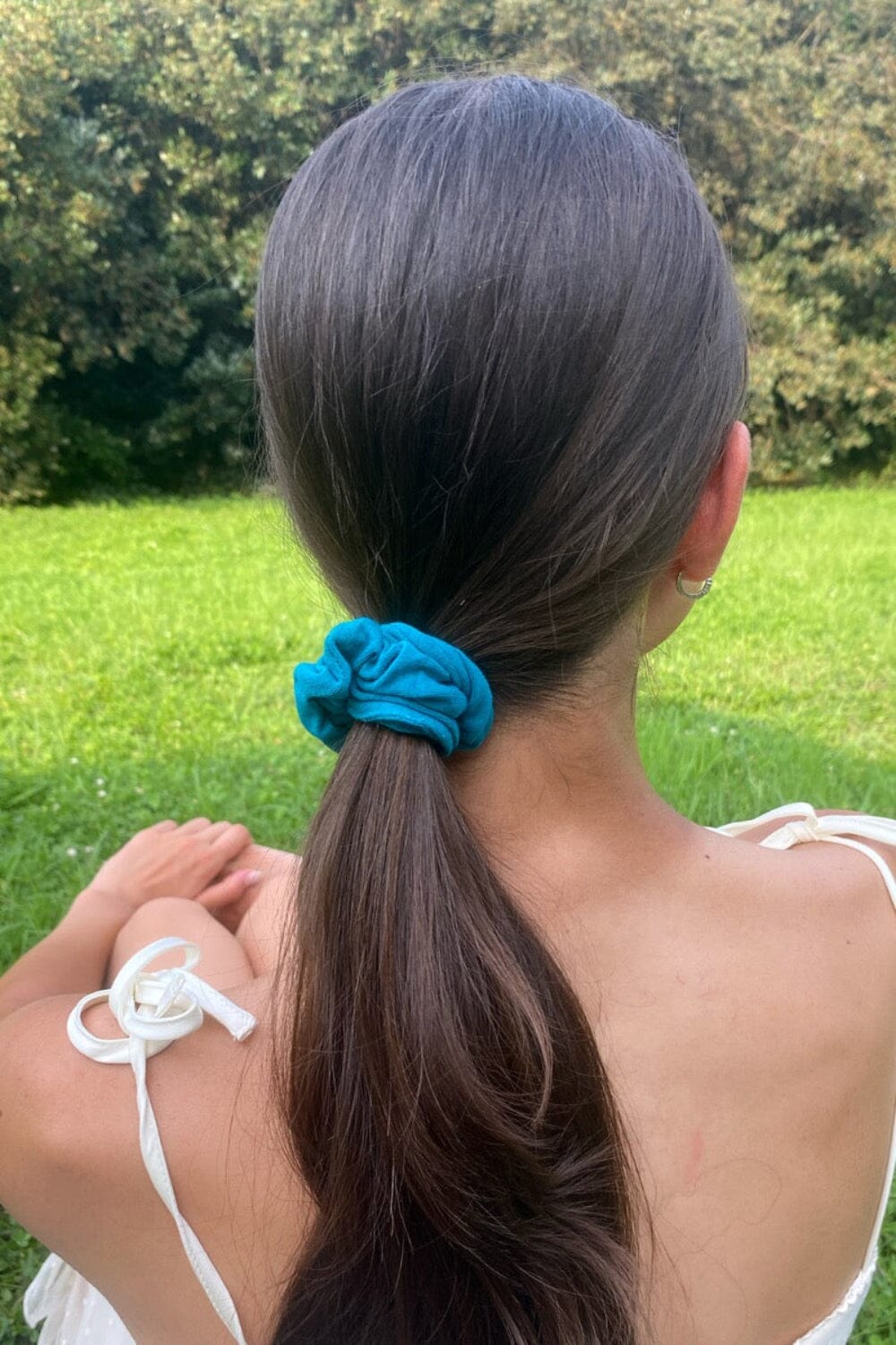 Basic Scruchie | Bright Blue