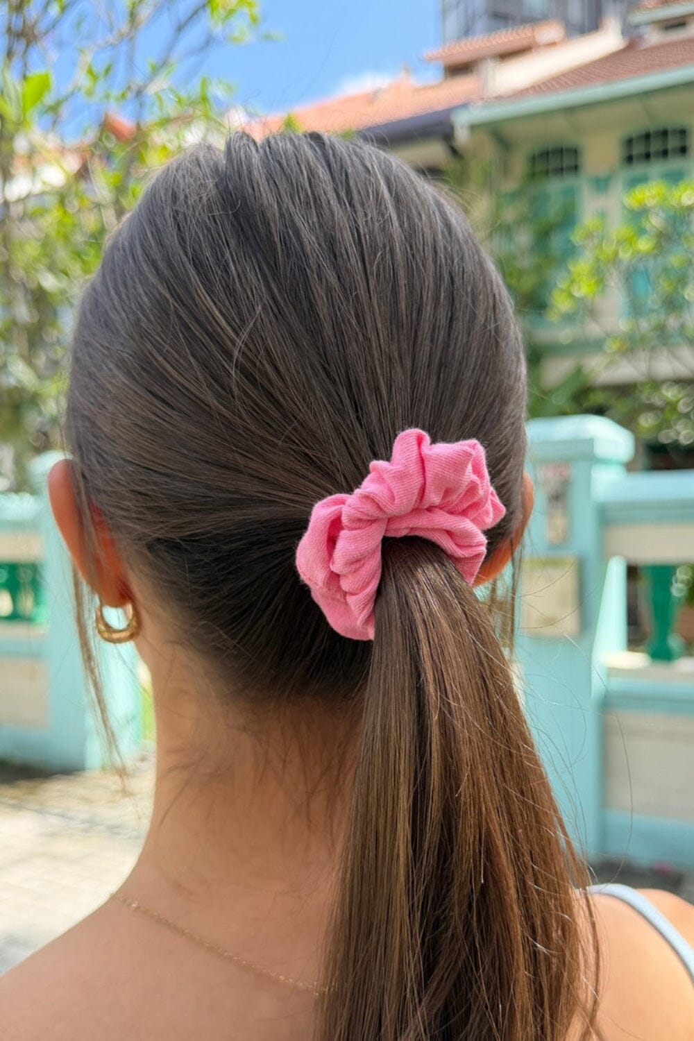Basic Scrunchie | Bubblegum Pink