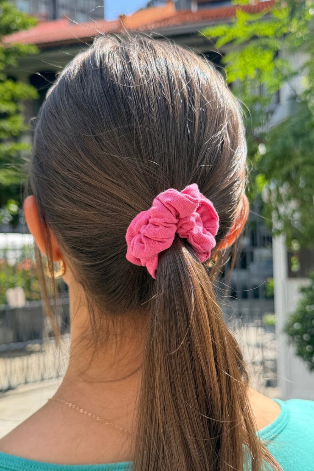 Basic Scrunchie | Fuchsia