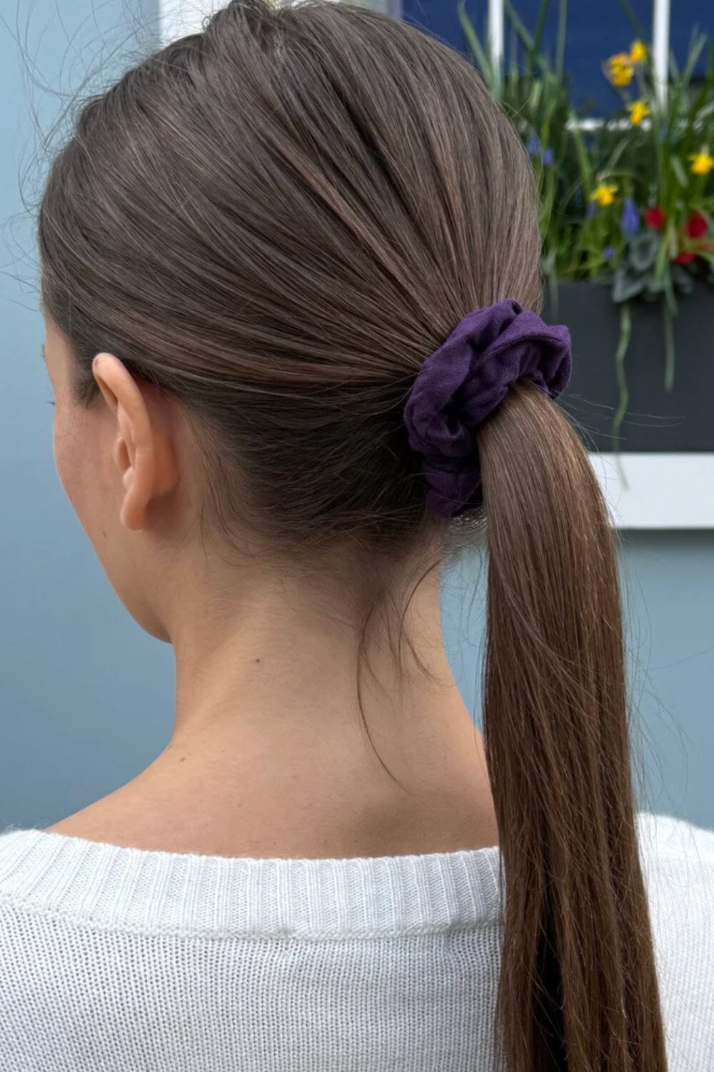 Basic Scrunchie | Deep Purple