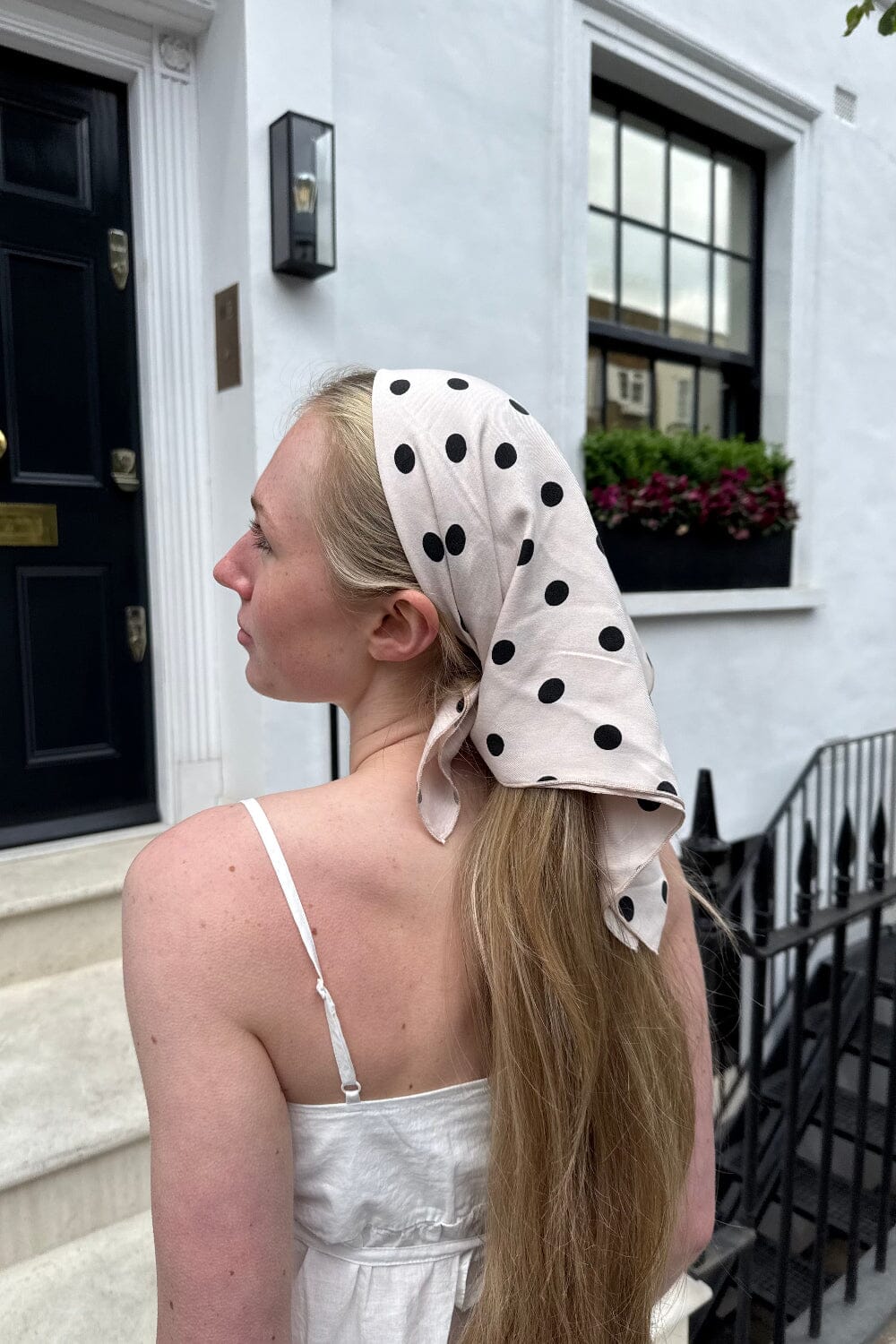Polka Dots Scarf – Brandy Melville Polka Dots Scarf – Brandy Melville