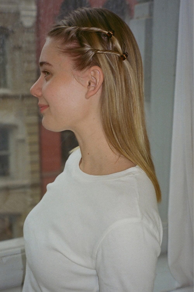 Mini Hair Claws | Brown