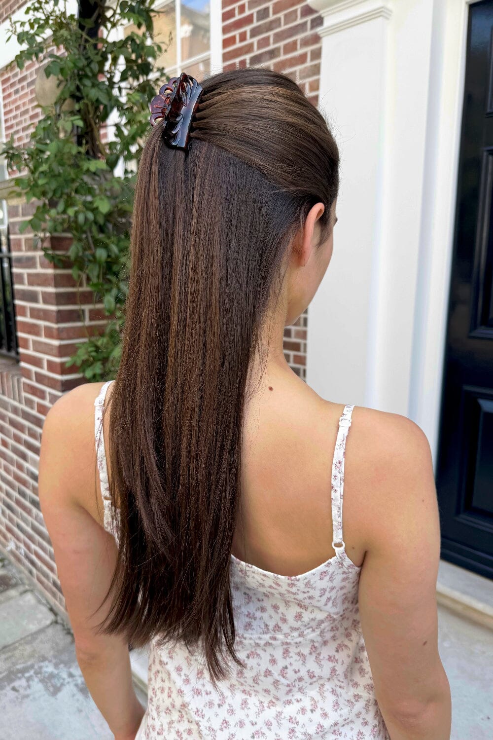 Hair Shell Clip | Dark Tortoise