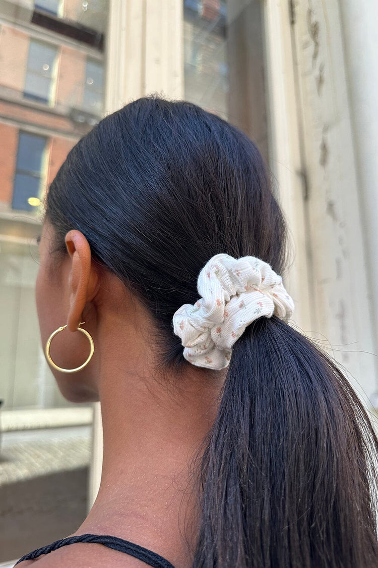 Ivory With Rose Pink Floral