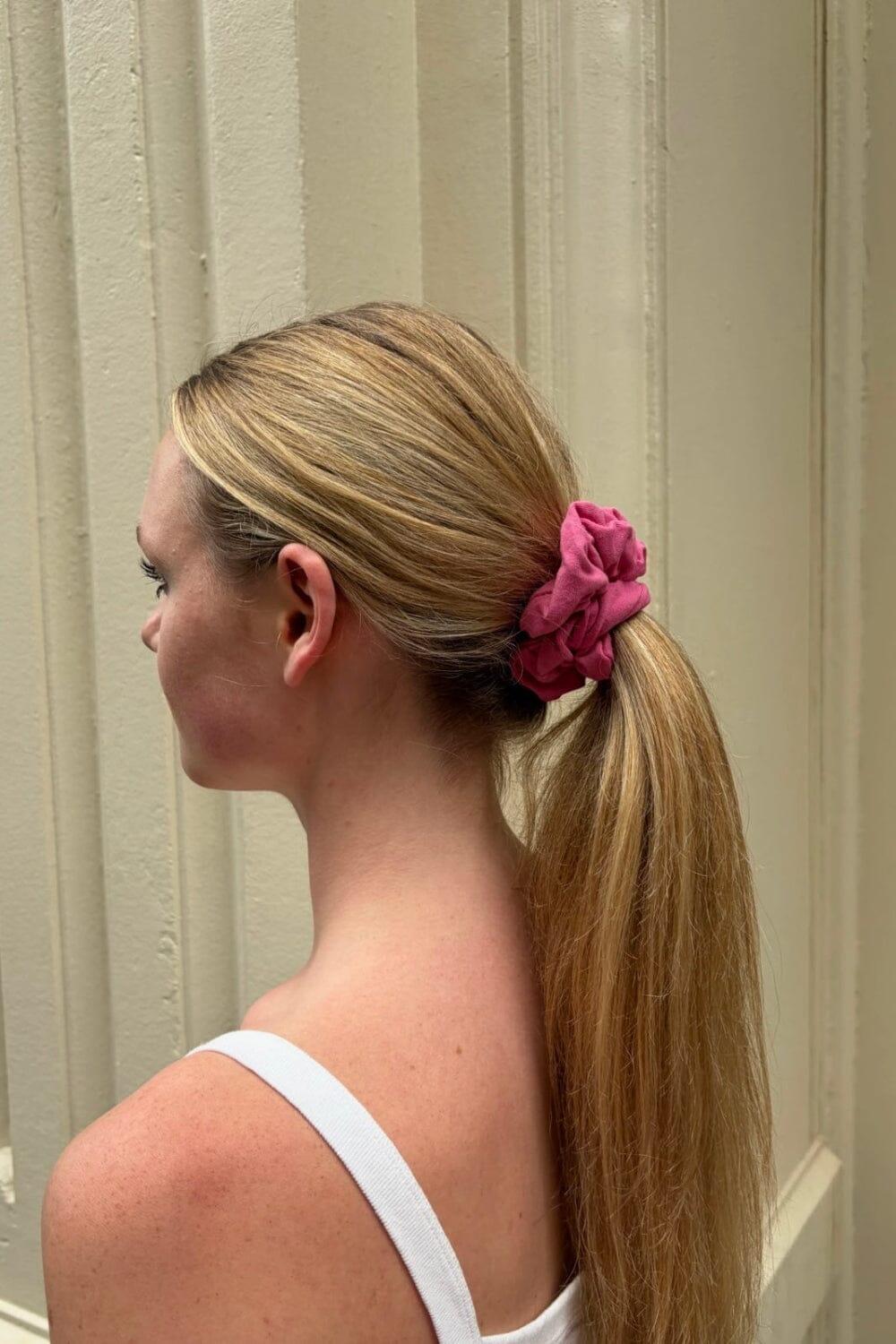 Basic Srunchie | Peach Pink