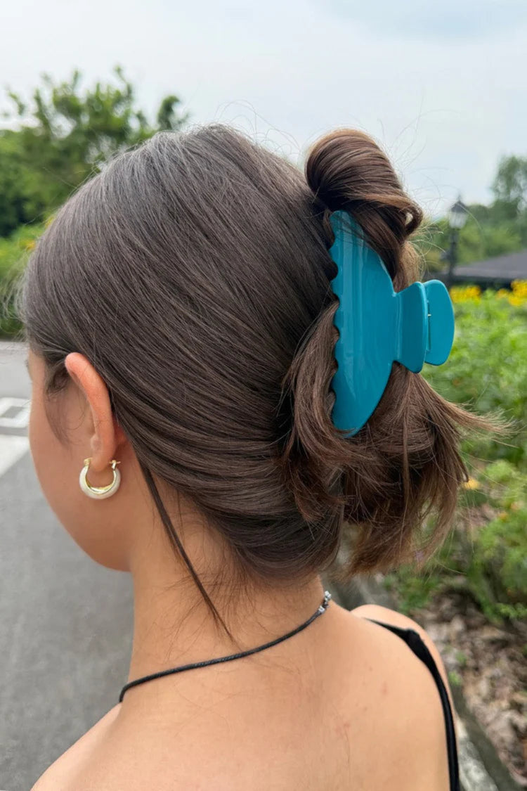 Hair Claw Clip | Teal