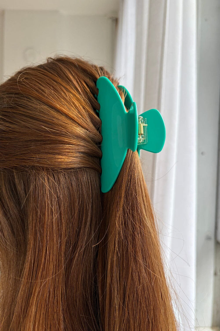 Hair Claw Clip | Seafoam Teal