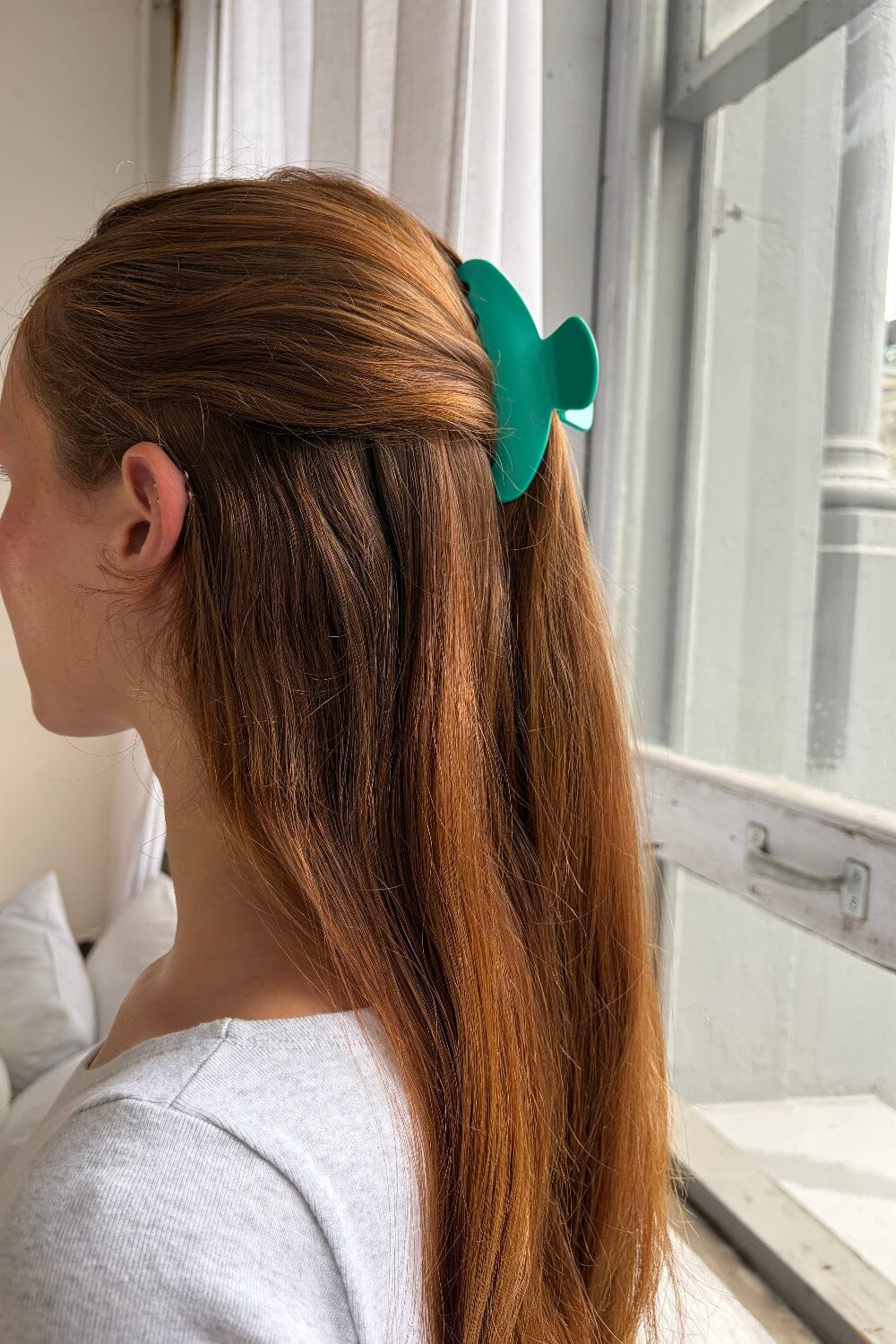 Hair Claw Clip | Seafoam Teal