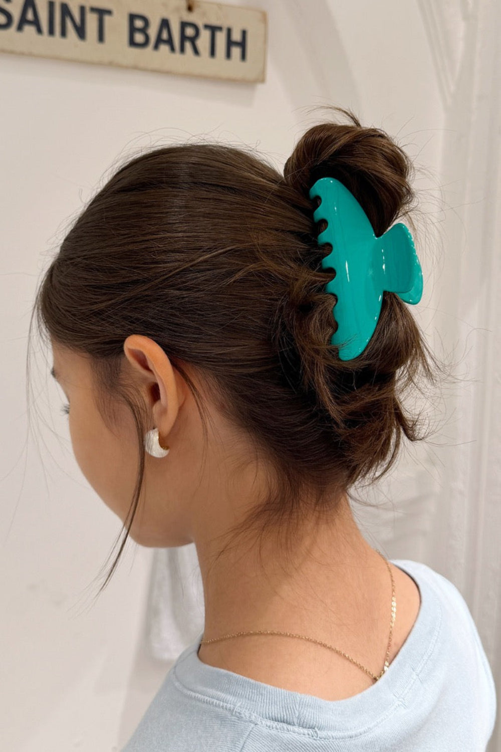Hair Claw Clip | Turquoise