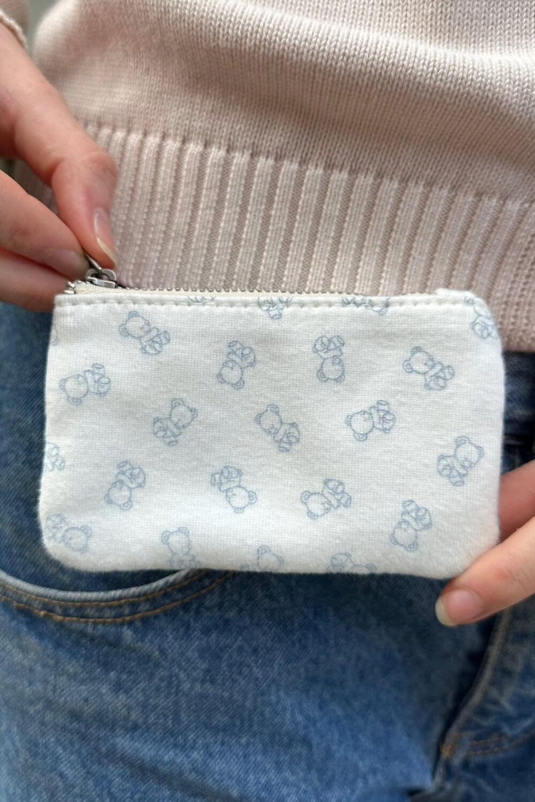 Teddy Bear Coin Purse | Teddy Light Blue