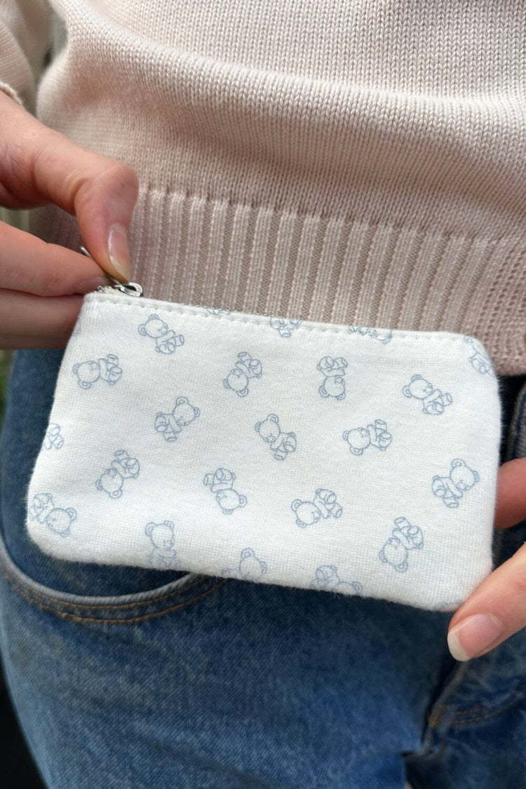 Teddy Bear Coin Purse | Teddy Light Blue