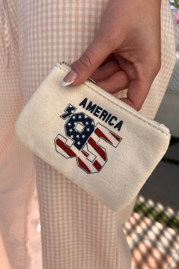 America 95 Coin Purse | Ivory