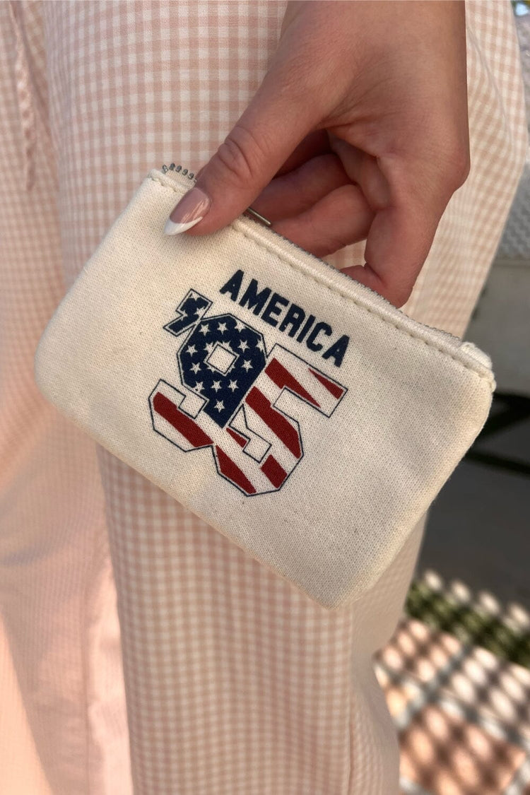 America 95 Coin Purse | Ivory